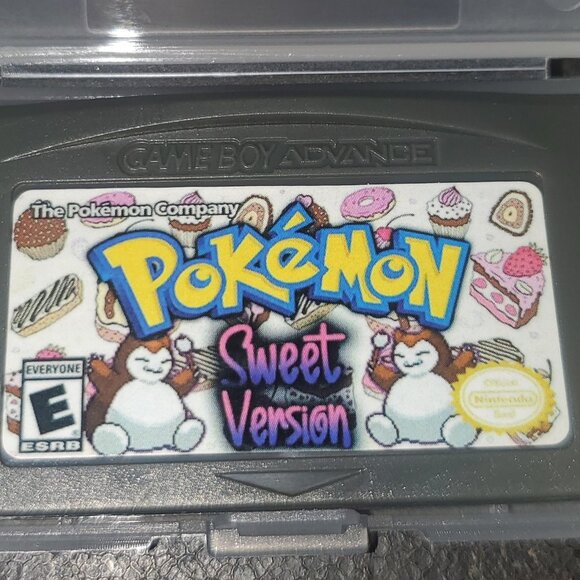 Pokemon Sweet GBA ROM Hack Video Game - Picture 1 of 9